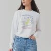 Re/Done Women's Classic Raglan Crewneck 2 Re/Done Women's Classic Raglan Crewneck -Saintbernard Shop 086 8WRGS4xHEATHEREDOFFWHITExPrimary 57361432