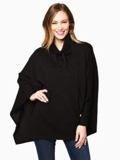 Ugg Women's Charlynne Poncho 17 Ugg Women's Charlynne Poncho -Saintbernard Shop 1103671 BLACK