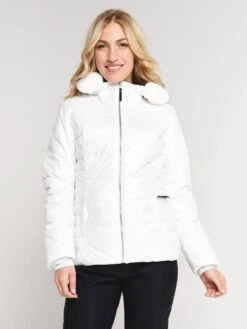 Obermeyer Women's Beau Special Edition Jacket -Saintbernard Shop 11079 white 1d6c0698 5015 4749 a678 a454b1add20f