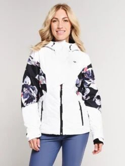 Obermeyer Women's Serendipity Jacket -Saintbernard Shop 11102 white 95f5ed94 7f9e 4869 80a3 2b1f2c3b724f