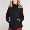 Obermeyer Women's Tuscany Jacket II -Saintbernard Shop 11105 black 1a986b1e 4bed 4f23 a5af d97dff1f66f0