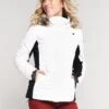 Obermeyer Women's Tuscany II Jacket Petite Sizing -Saintbernard Shop 11105p white