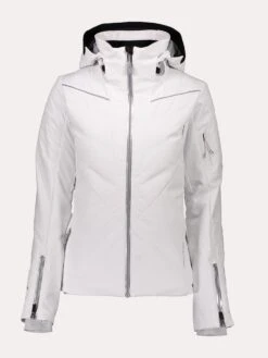 Obermeyer Women's Razia Down Hybrid Jacket -Saintbernard Shop 11112 WHITEalt1