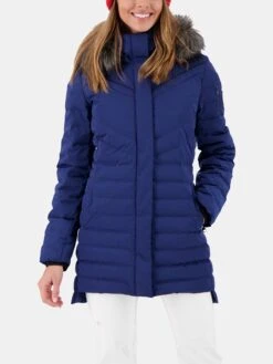 Obermeyer Women's Blossom Down Parka W/Faux Fur -Saintbernard Shop 11131 xNAVYxPrimary 12939605