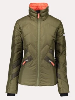 Obermeyer Women's The Dusty Down Jacket -Saintbernard Shop 14050 MILITARYTIME ed9cbd61 1461 487e aee3 c3e7d5ffa7a5