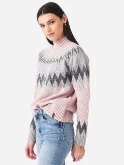 Obermeyer Women's Ivy Mock Neck Sweater 10 Obermeyer Women's Ivy Mock Neck Sweater -Saintbernard Shop 16055xROMANTICAxAlt2 80599668