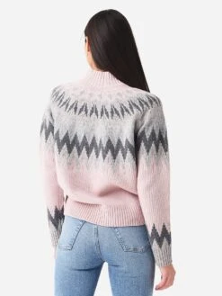 Obermeyer Women's Ivy Mock Neck Sweater 11 Obermeyer Women's Ivy Mock Neck Sweater -Saintbernard Shop 16055xROMANTICAxAlt3 80599669