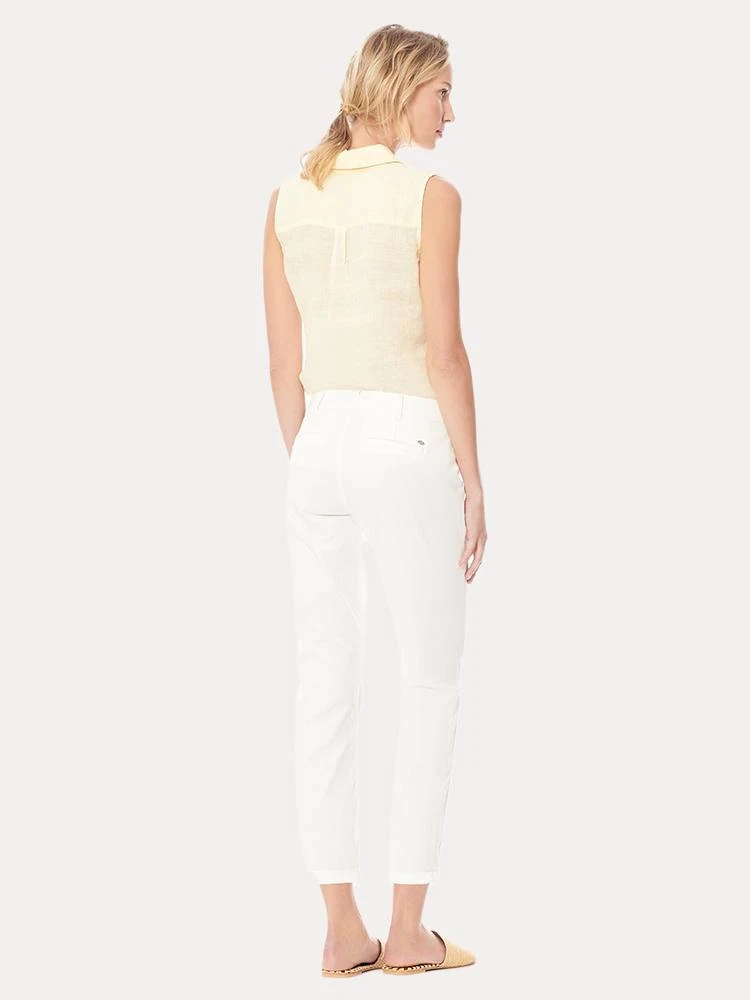 Ecru Mitchell Boyfriend Chino 5 Ecru Mitchell Boyfriend Chino - Image 3