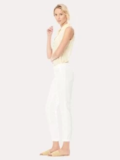 Ecru Mitchell Boyfriend Chino 9 Ecru Mitchell Boyfriend Chino -Saintbernard Shop 1680gt whitealt2