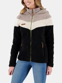 Obermeyer Women's Kai Sherpa Jacket -Saintbernard Shop 17047xBLACKxPrimary 12185591