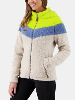 Obermeyer Women's Kai Sherpa Jacket -Saintbernard Shop 17047xTAHINIxAlt1 12185602