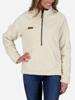 Obermeyer Women's Piper Sherpa Pullover -Saintbernard Shop 17058xQUARTZxPrimary 44947837