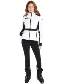 Erin Snow Kat Jacket In Eco Sporty -Saintbernard Shop 1710110 snow black navyalt1
