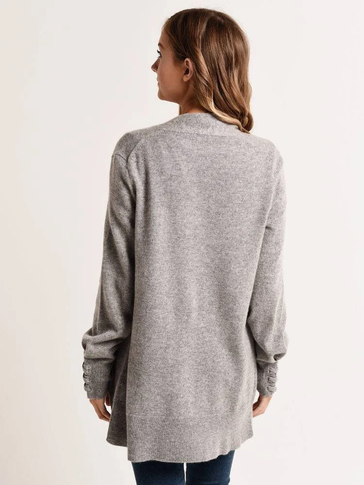 White + Warren Corset Cuff Cardigan 6 White + Warren Corset Cuff Cardigan - Image 4