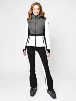 Erin Snow Women's Kat Jacket In Merino Eco Sporty 9 Erin Snow Women's Kat Jacket In Merino Eco Sporty -Saintbernard Shop 1810410 HEATHER SNOWalt3