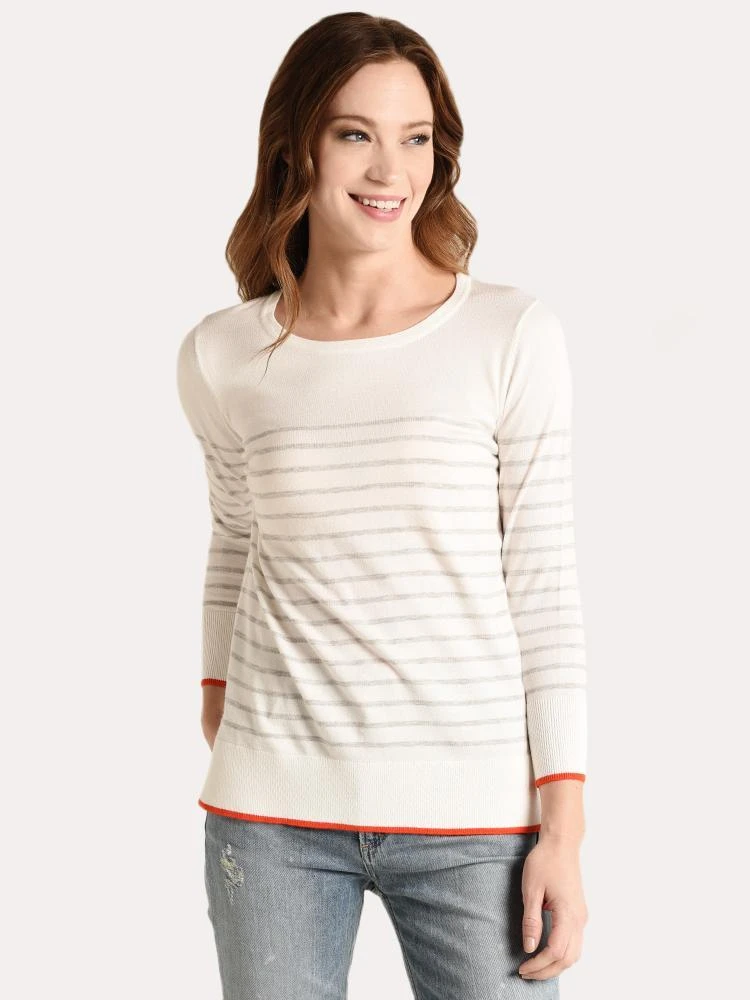 Project J Stripe Tipped Tee 4 Project J Stripe Tipped Tee - Image 2