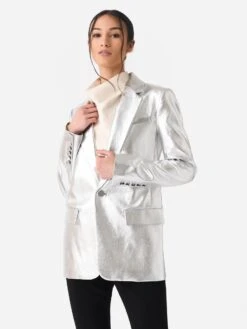 ALC Women's Dakota Metallic Vegan Leather Jacket