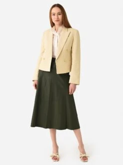 ALC Women's River Cotton Jacket -Saintbernard Shop 1JAKT00682xBARELYBEIGExAlt2 91299467