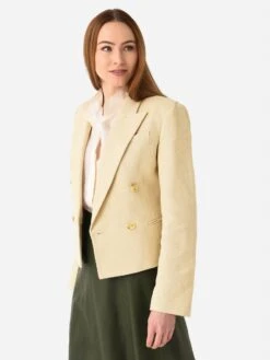 ALC Women's River Cotton Jacket -Saintbernard Shop 1JAKT00682xBARELYBEIGExAlt3 91299468