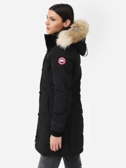 Canada Goose Women's Lorette Parka Jacket -Saintbernard Shop 2090LxBLACKxAlt2 78339168