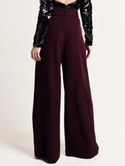 Milly Natalie Pant 10 Milly Natalie Pant -Saintbernard Shop 213ic03955 bordeauxalt2