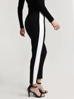Milly Skinny Pant 9 Milly Skinny Pant -Saintbernard Shop 215ce030059 black whitealt1