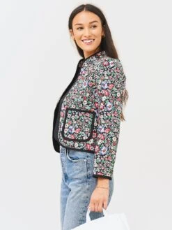 Hunter Bell Women's Leland Jacket -Saintbernard Shop 22FAJK2xENGLISHGARDENxAlt2 73162108