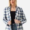 Hunter Bell Women's Sterling Blazer -Saintbernard Shop 23SPJK1xBLUECHECKxPrimary 91474177