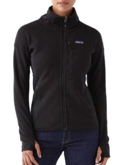 Patagonia Women's Performance Better Sweater Jacket -Saintbernard Shop 25970 blackalt1