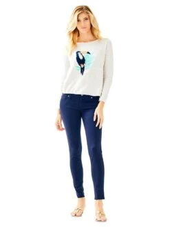 Lilly Pulitzer Roselle Sweater -Saintbernard Shop 28598 075heatheredtoucanalt1