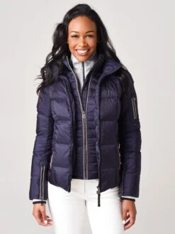 Bogner Women's Coro-D Down Jacket -Saintbernard Shop 31584614x464NAVYxAlt5 18746680