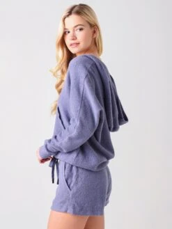 Stateside Women's Sherpa Front Overlap Hoodie 9 Stateside Women's Sherpa Front Overlap Hoodie -Saintbernard Shop 336 4339xHIGHWAYxAlt2 28142713