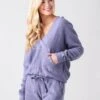 Stateside Women's Sherpa Front Overlap Hoodie -Saintbernard Shop 336 4339xHIGHWAYxPrimary 28142712