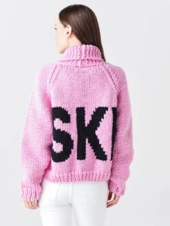 Gogo Women's Short SKI Cardigan -Saintbernard Shop 3800 CSCxBUBBLEGUMxAlt1 49246872