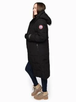 Canada Goose Women's Elmwood Parka 6 Canada Goose Women's Elmwood Parka -Saintbernard Shop 3815L BLACKalt1
