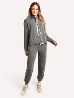 Stateside Women's Fleece Relaxed Sweatpant 9 Stateside Women's Fleece Relaxed Sweatpant -Saintbernard Shop 384 2937HG HEATHERGREYalt3