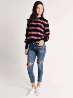 The Fifth Label Defense Stripe Knit -Saintbernard Shop 40180807 5 navywredalt1