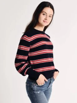 The Fifth Label Defense Stripe Knit -Saintbernard Shop 40180807 5 navywredalt2