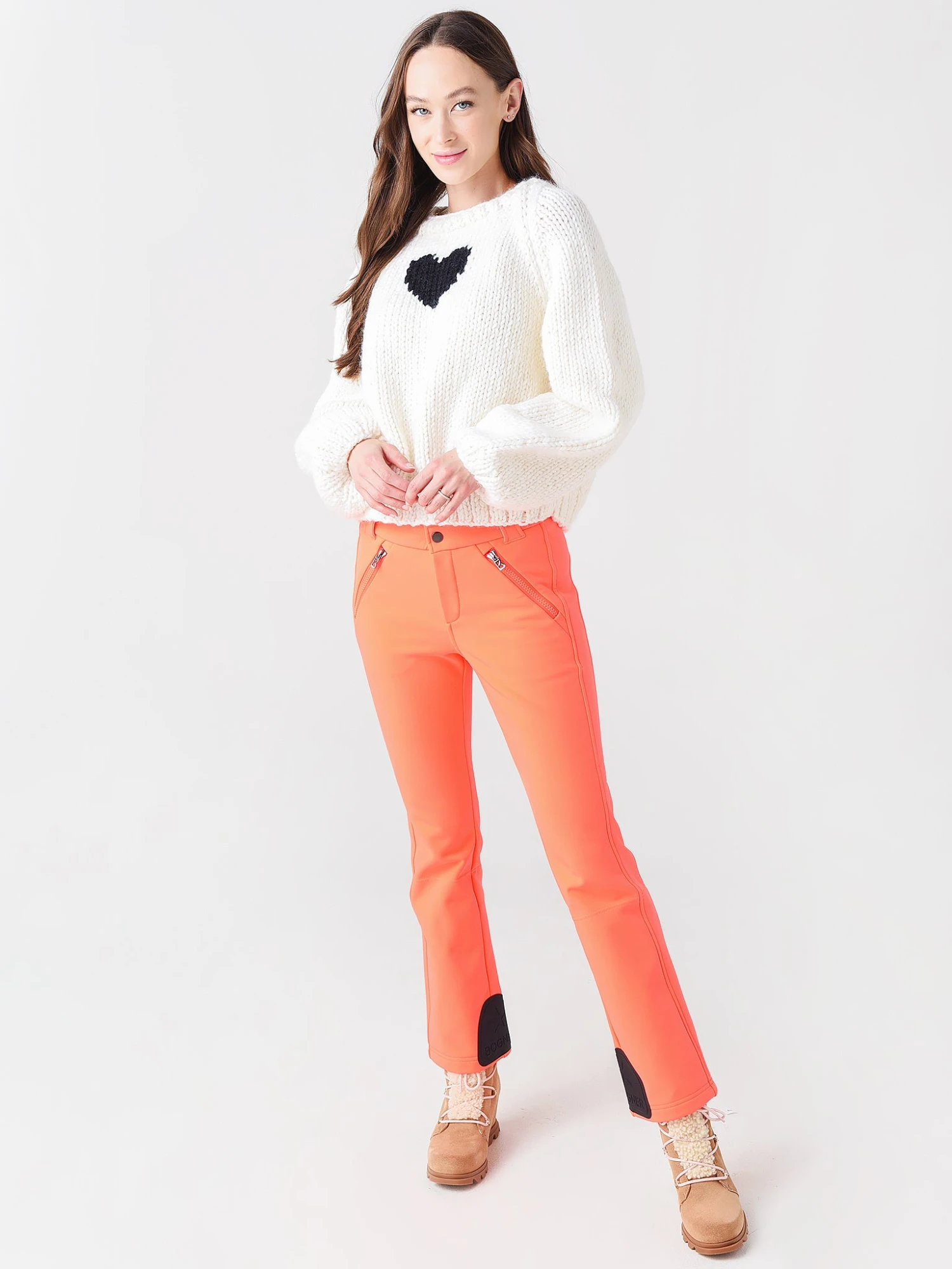 Gogo Women's Heart Pullover Sweater 7 Gogo Women's Heart Pullover Sweater - Image 5