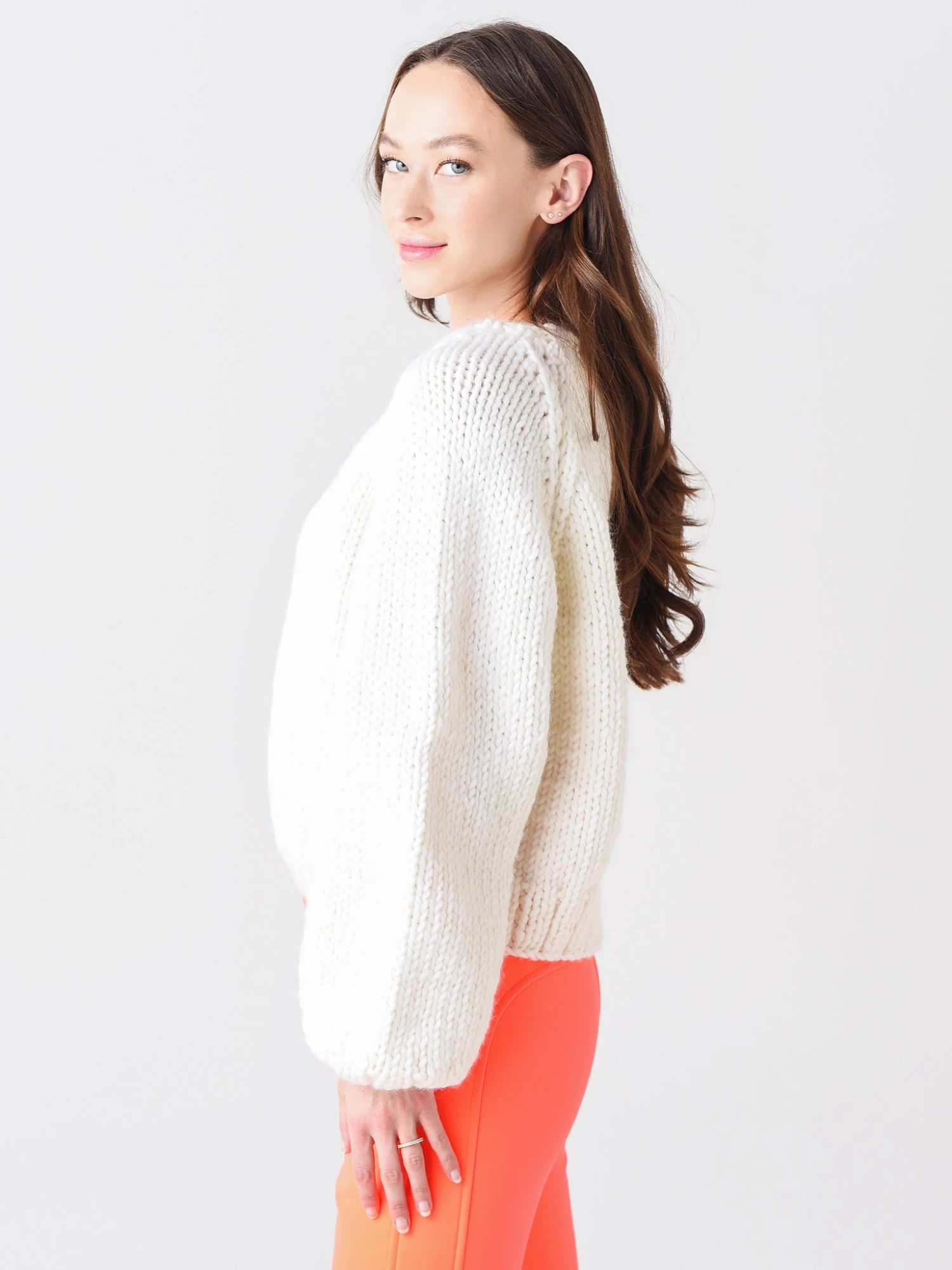 Gogo Women's Heart Pullover Sweater 3 Gogo Women's Heart Pullover Sweater