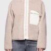 Citizens Of Humanity Women's Muted Pedal Sylvie Sherpa Jacket -Saintbernard Shop 5032xMUTEDPETALMAUVExPrimary 12149808