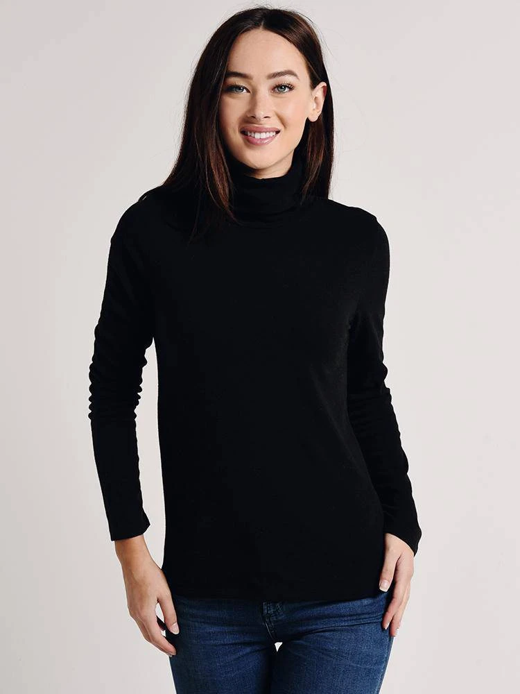 Dylan Blooming Angora Long Sleeve Turtleneck 3 Dylan Blooming Angora Long Sleeve Turtleneck
