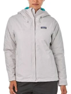 Patagonia Women's Torrentshell Jacket -Saintbernard Shop 83726 birchwhitealt2