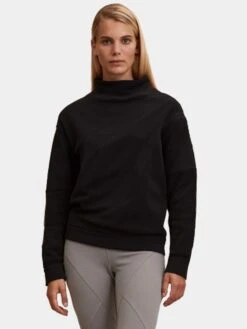 Frauenschuh Women's Tracks Fleece Ski Sweater -Saintbernard Shop 899460xBLACKxPrimary 3693828