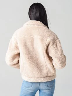 Rails Women's Trucker Sherpa Jacket -Saintbernard Shop 933 463 589xCREAMxAlt2 21861621