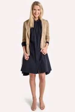 Eleventy Single Breasted Jacket With Belt -Saintbernard Shop 980ja3091pan27023 02sabbiaalt1