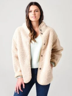 Dylan Women's Dune Jacket -Saintbernard Shop A1W132BSFxCHAMOISxAlt1 17273681