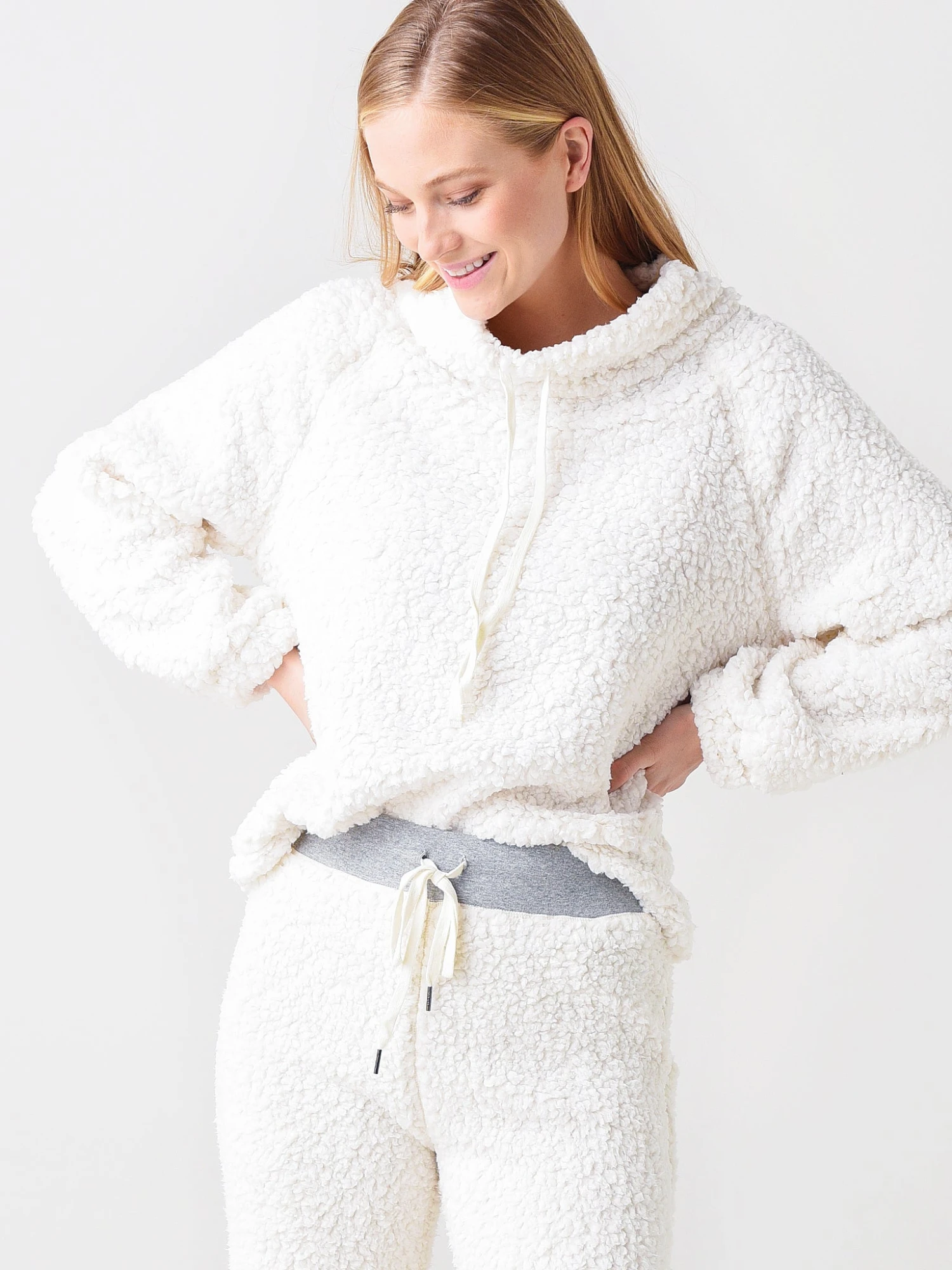 Dylan Women's Plush Pile Raglan Pullover 3 Dylan Women's Plush Pile Raglan Pullover