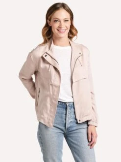 BB Dakota Second Wind Faux Suede Jacket -Saintbernard Shop BJ302953 PARCHMENT 822a27a0 0d55 4192 bf1f 55d6da68d048