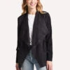 Cupcakes And Cashmere Naomi Jacket -Saintbernard Shop CJ302946 CHARCOAL